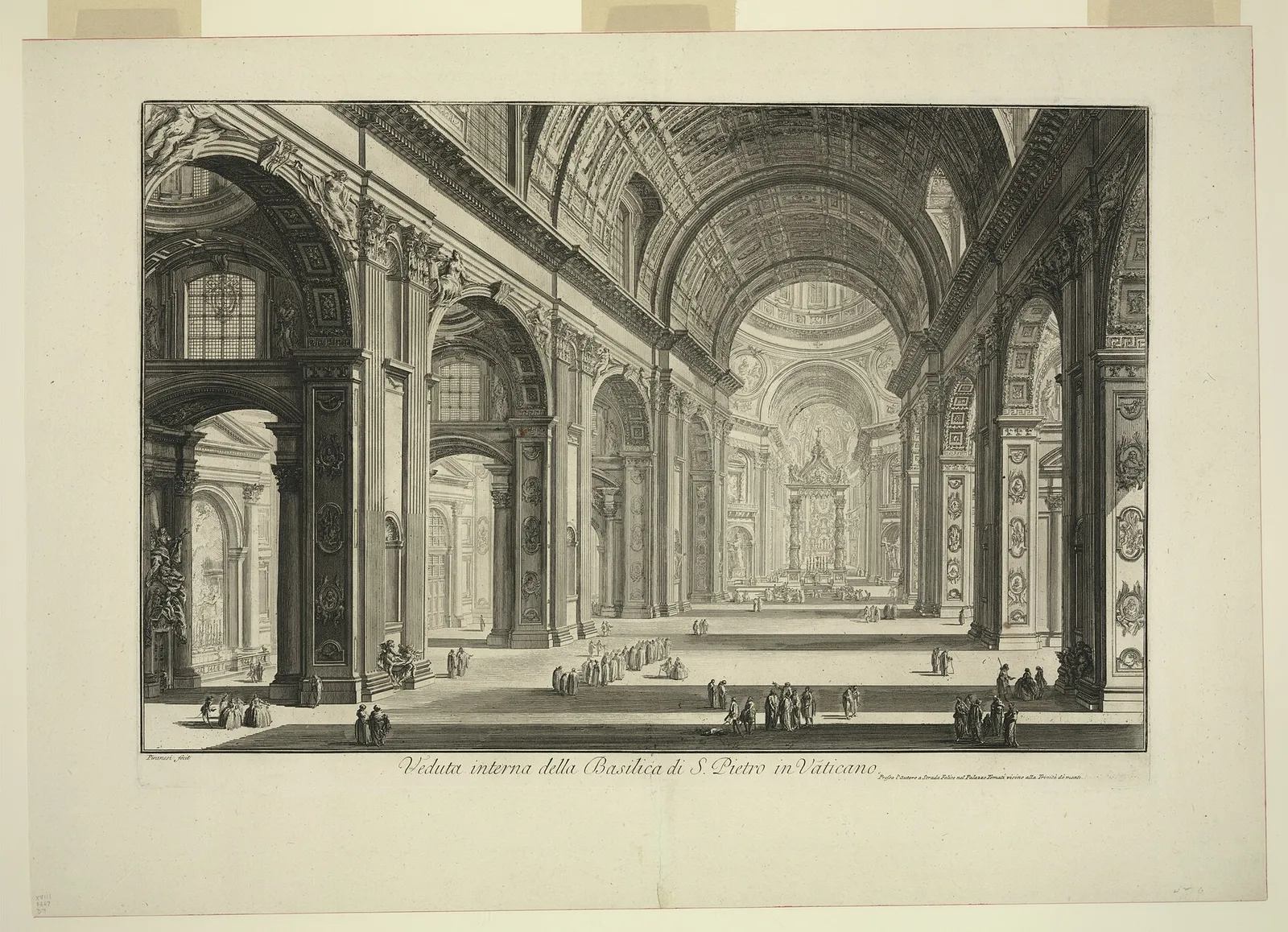 L'intérieur de la basilique Saint-Pierre